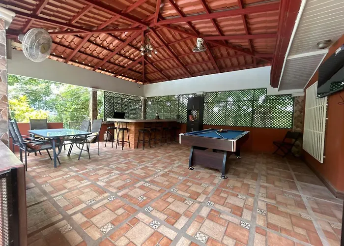 Aventura Y Paz En Casa Con Piscina Y Billar En Orotina Villa